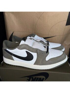 NEW Nike Air Jordan 1 Retro Low OG Medium Olive Black HQ6998-200 Men Size 13